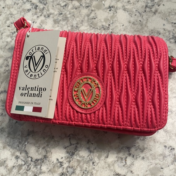 Valentino Orlandi Handbags - Valentino Orlandi NWT Pink Crossbody